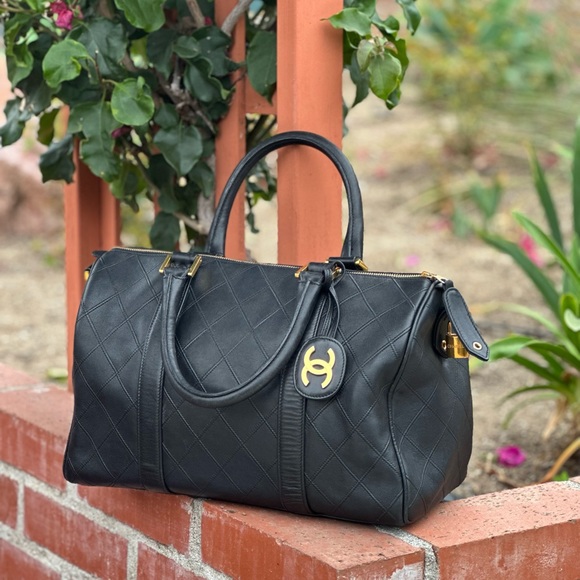 Authentic Chanel Boston Bag - Picture 8 of 9